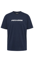 Men’s Navy Blue PEGADOR Printed T-Shirt