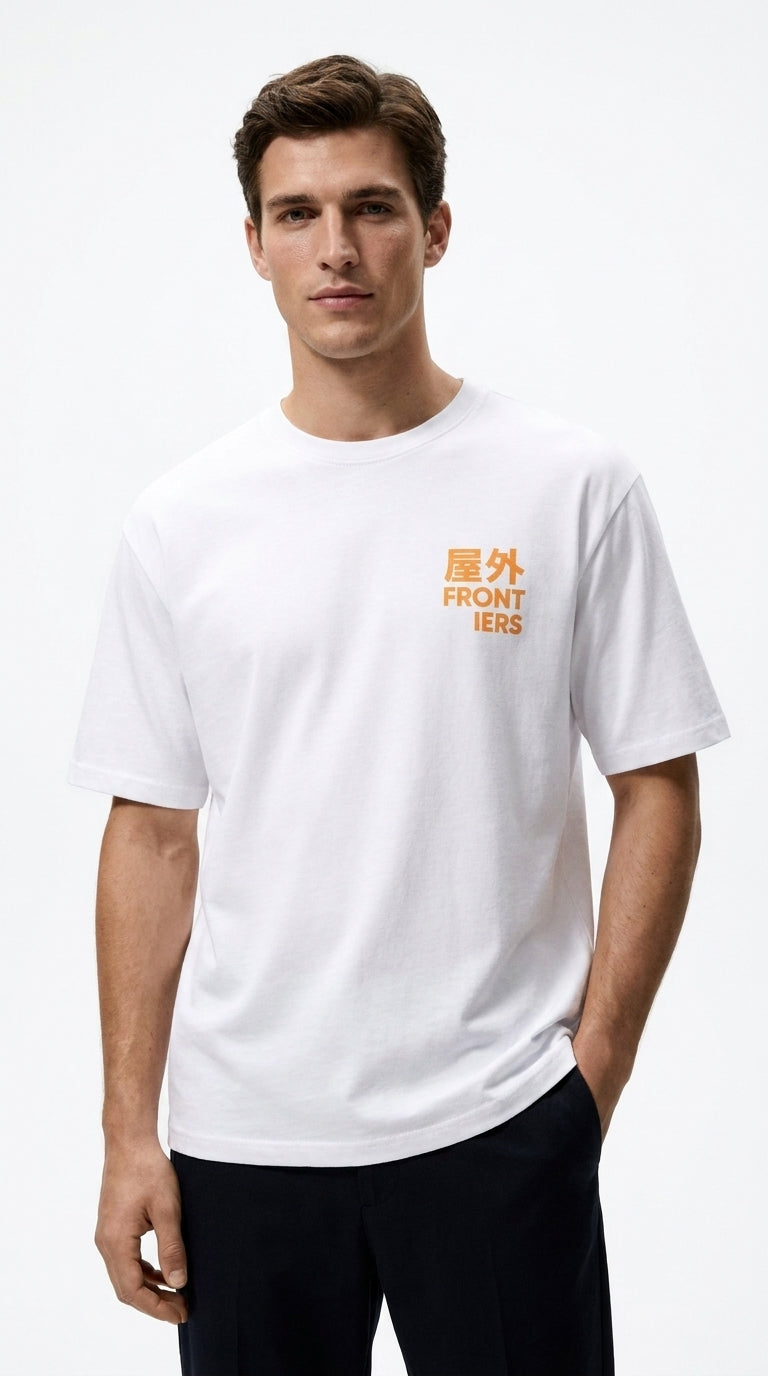 Men’s Premium Cotton T-Shirt – Heavyweight Casual Crew Neck Tee