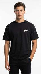 Men’s Black Minimal STWD Oversized T-Shirt
