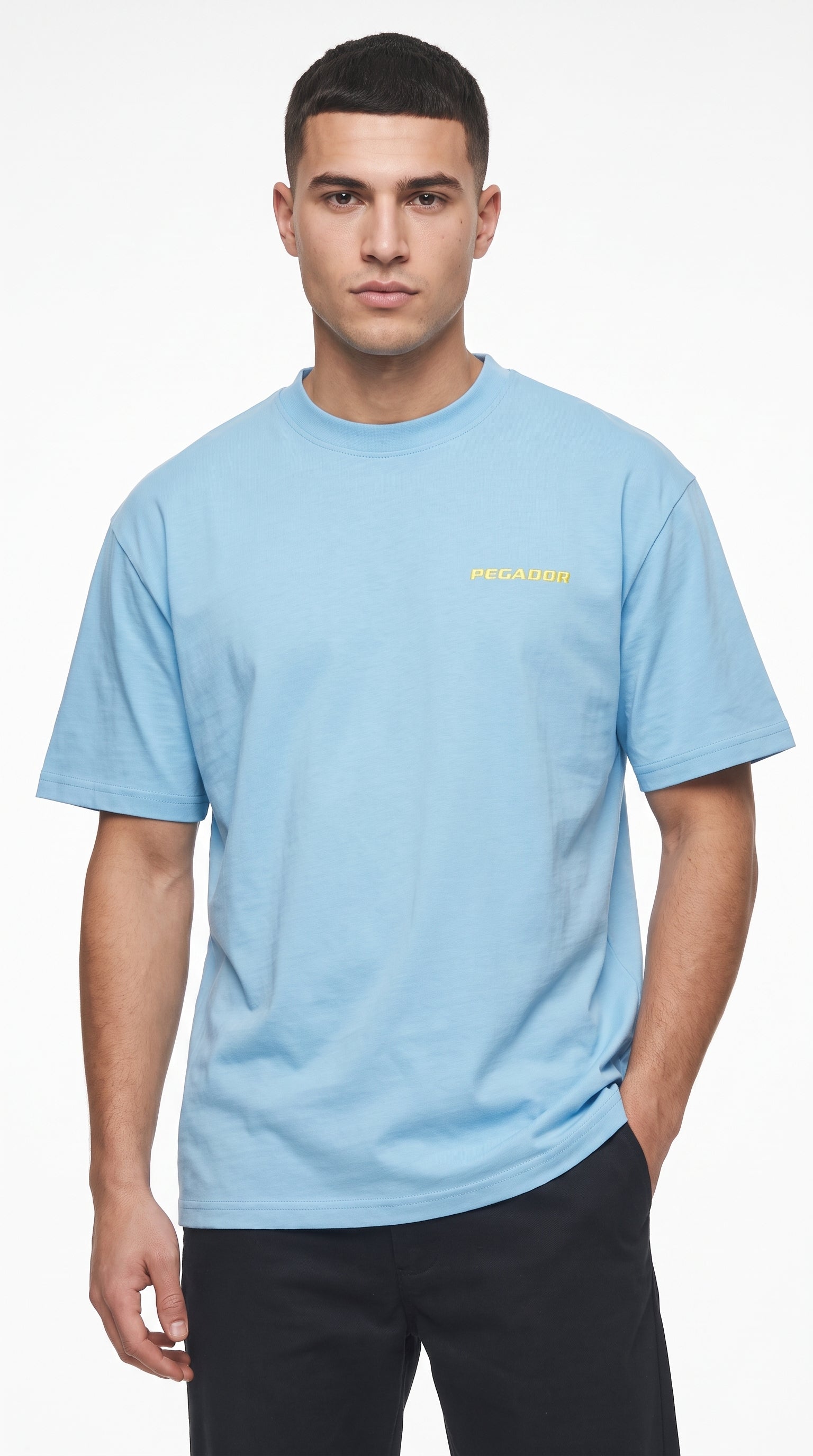 Men’s Light Blue Oversized T-Shirt