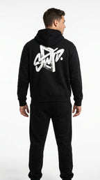 STWD Signature Black Tracksuit – Premium Edition