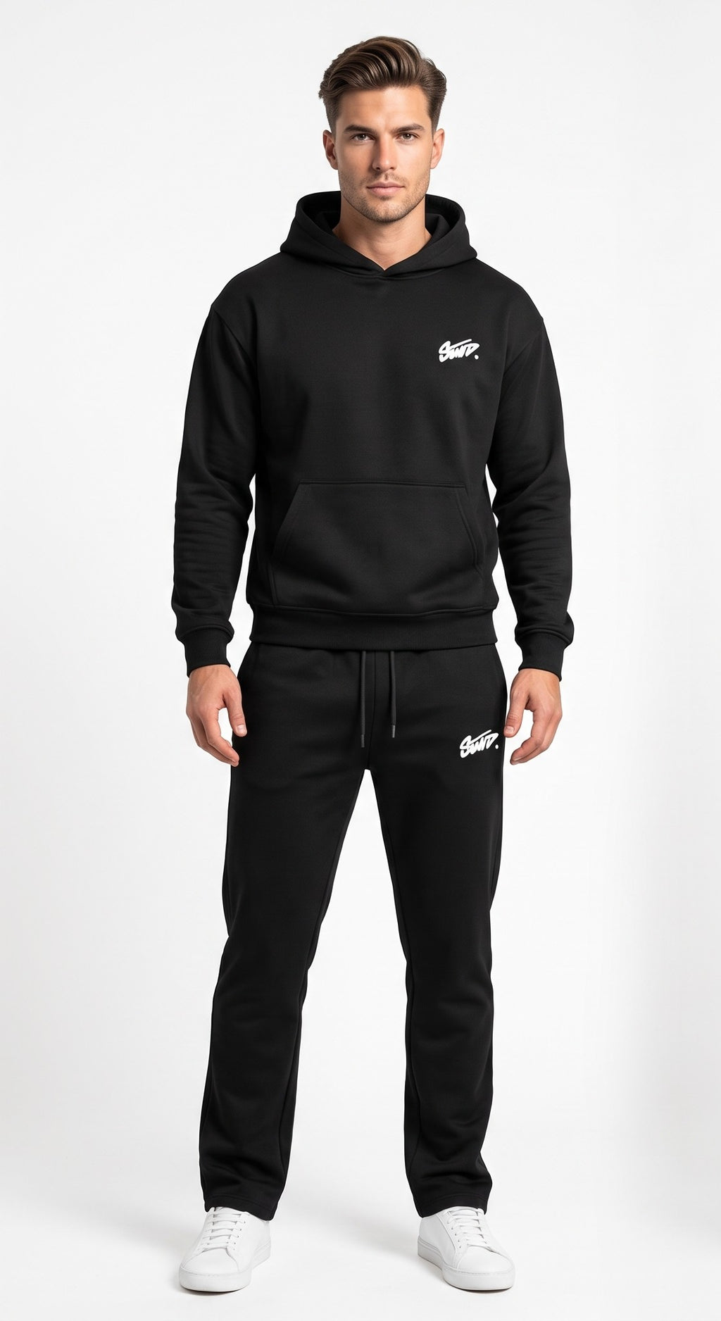 STWD Signature Black Tracksuit – Premium Edition