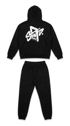 STWD Signature Black Tracksuit – Premium Edition